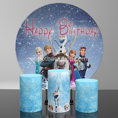 007 Disney Frozen Design Aluminum Round Backdrop Stand